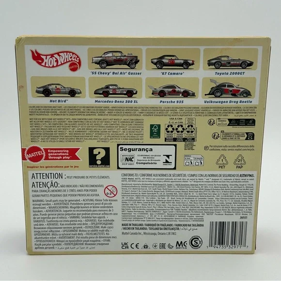 Mattel Hot Wheels Replay the Classics 80s Toy Car Set - Picture 3 of 13